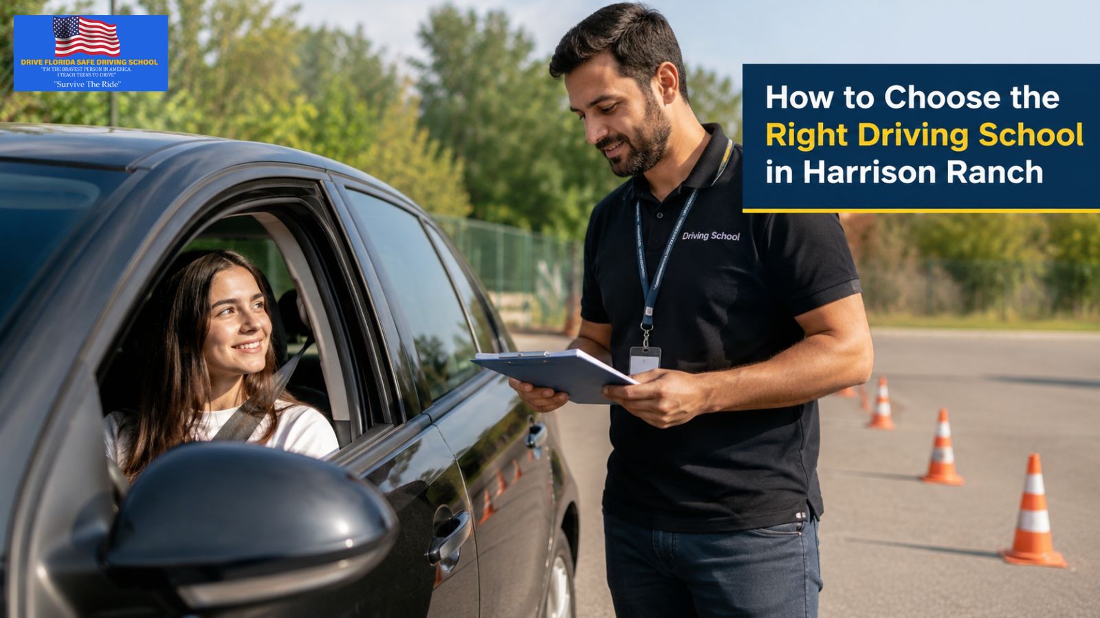 How to Choose the Right Driving School in Harrison Ranch