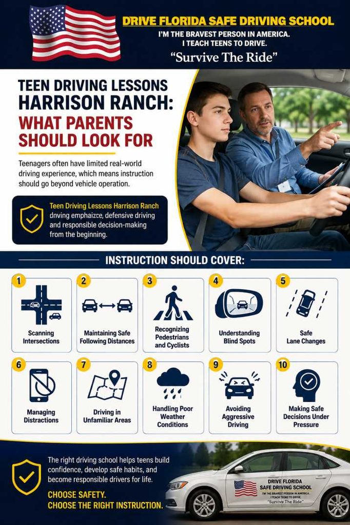 Teen Driving Lessons Harrison Ranch What Parents Should Look For